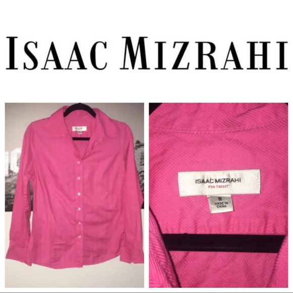 Isaac Mizrahi Tops - Beautiful Button Down